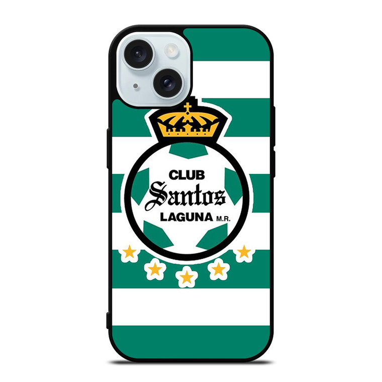 CLUB SANTOS LAGUNA FOOTBALL iPhone 15 Case Cover