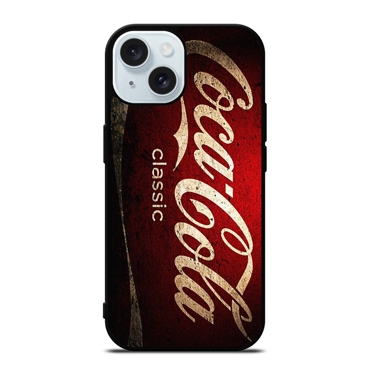 COCA COLA DRINK CLASSIC  iPhone 15 Case Cover