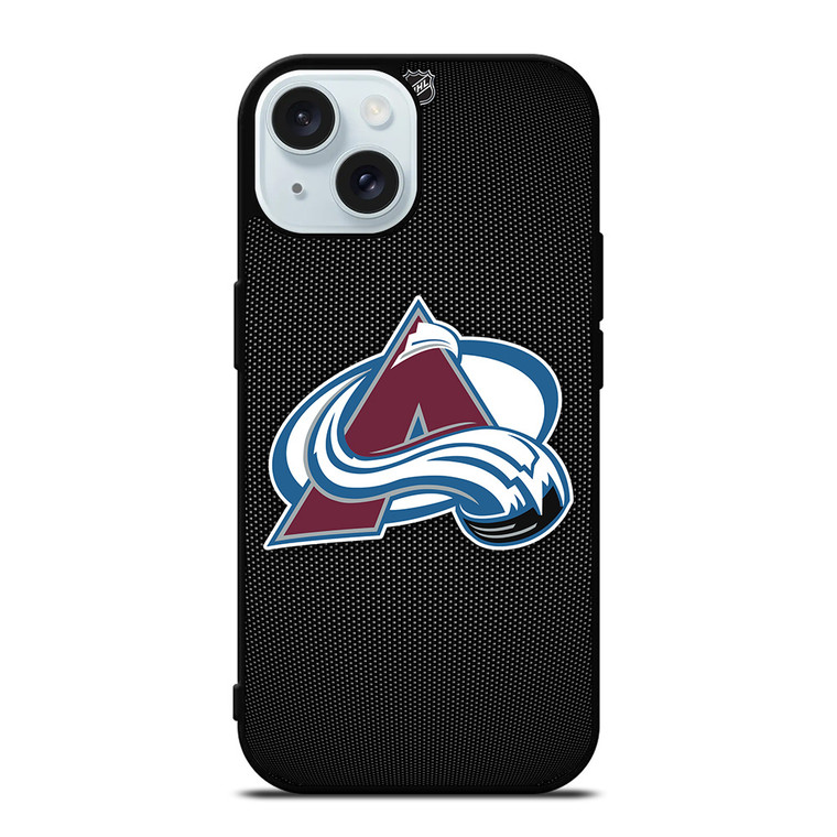 COLORADO AVALANCHE HOCKEY NHL LOGO iPhone 15 Case Cover