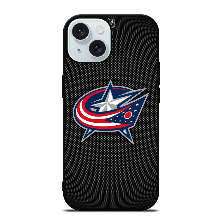 COLUMBUS BLUE JACKETS HOCKEY NHL LOGO iPhone 15 Case Cover