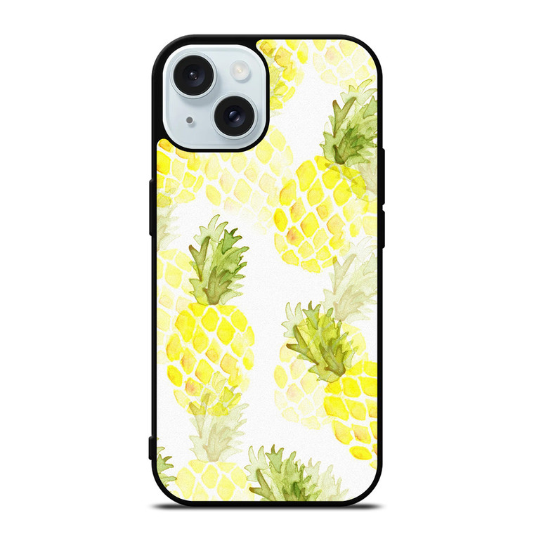 COOL PINEAPPLE PATTERN iPhone 15 Case Cover