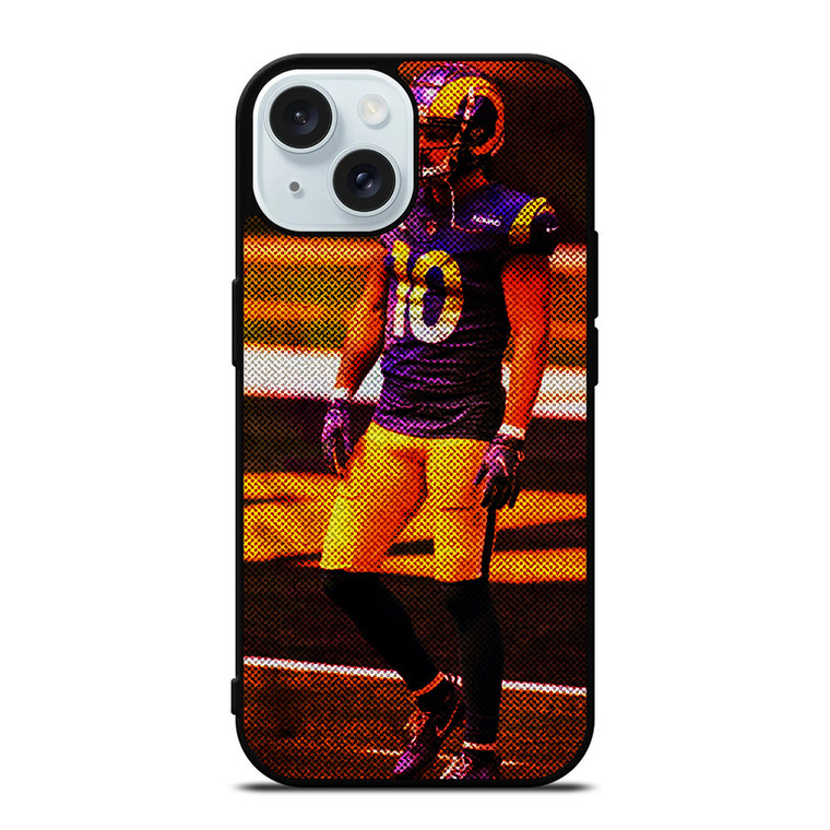 COOPER KUPP LOS ANGELES RAMS NFL FOOTBALL 2 iPhone 15 Case Cover