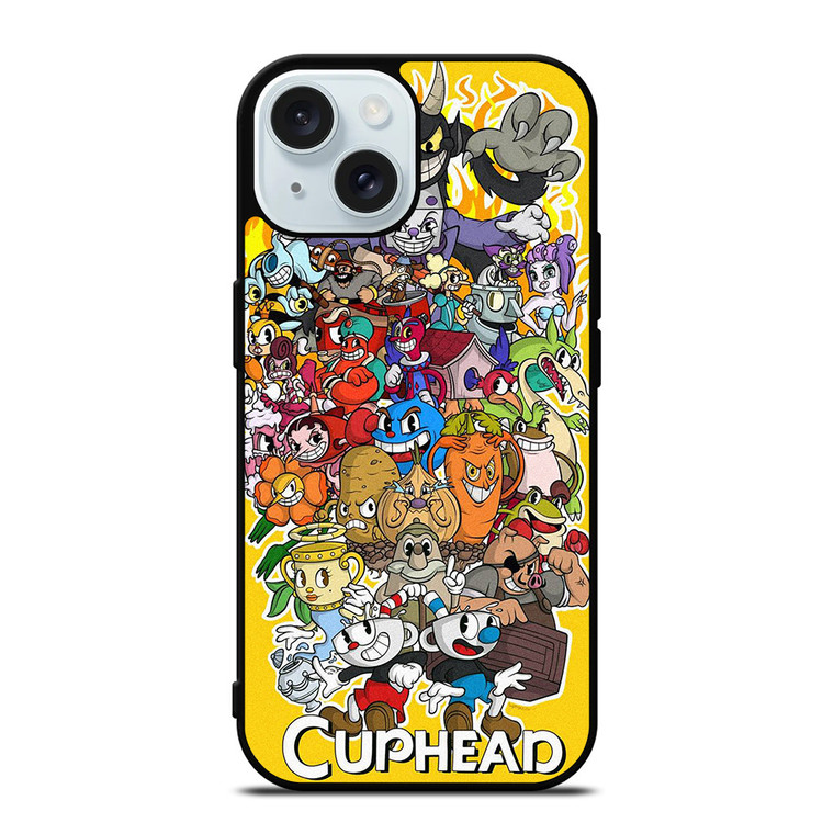 CUPHEAD SHOW ALL CAST iPhone 15 Case Cover