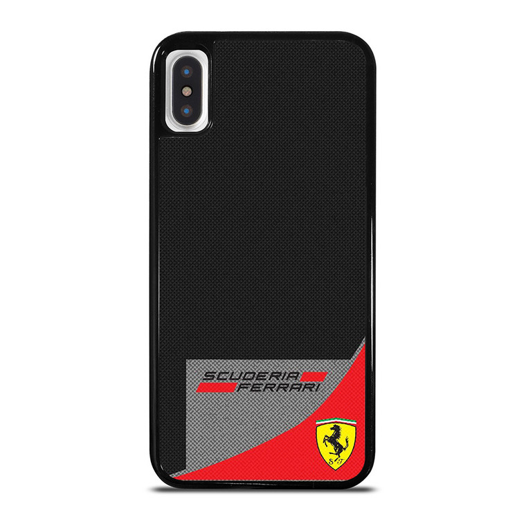 SCUDERIA FERRARI CARBON iPhone X / XS Case Cover
