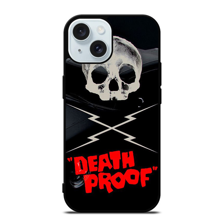 DEATH PROOF SKULL LOGO 2 iPhone 15 Case Cover