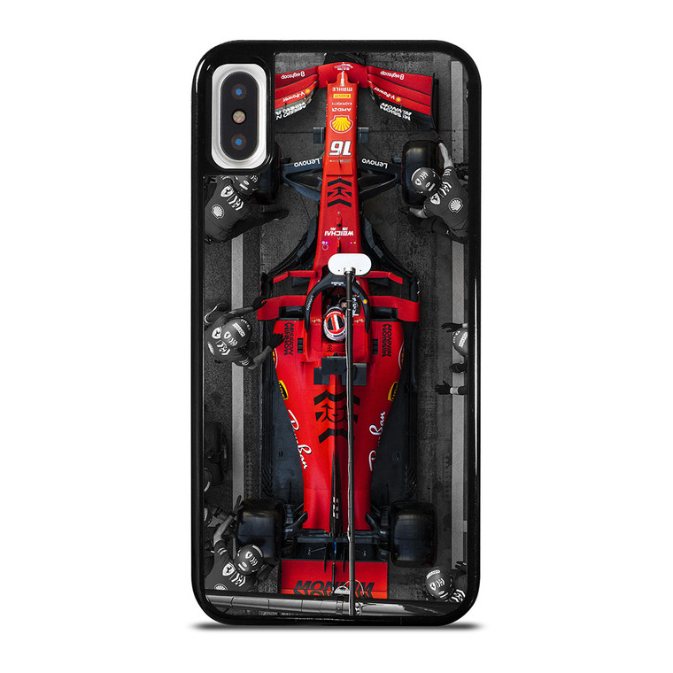 SCUDERIA FERRARI F1 CHARLES LECLERC 2 iPhone X / XS Case Cover