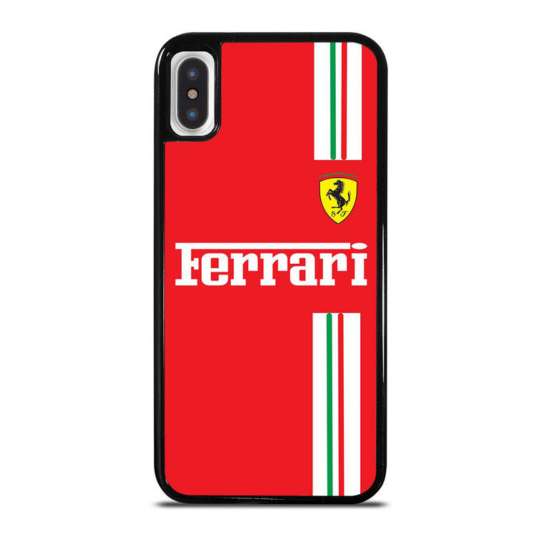 SCUDERIA FERRARI F1 STRIPE iPhone X / XS Case Cover