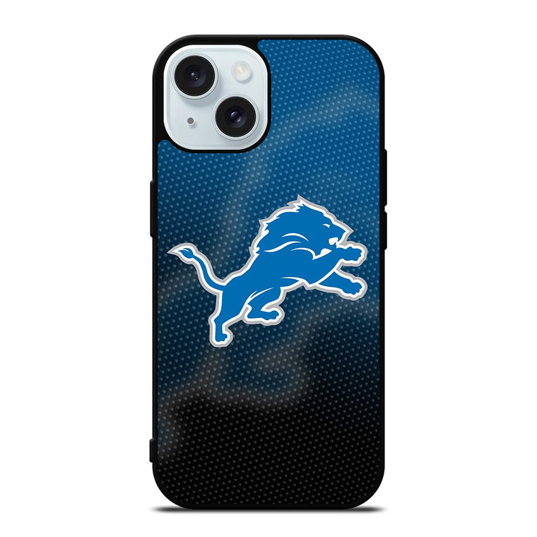 DETROIT LIONS FOOTBALL TEAM iPhone 15 Case Cover