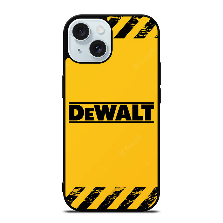 DEWALT DANGER LINE iPhone 15 Case Cover
