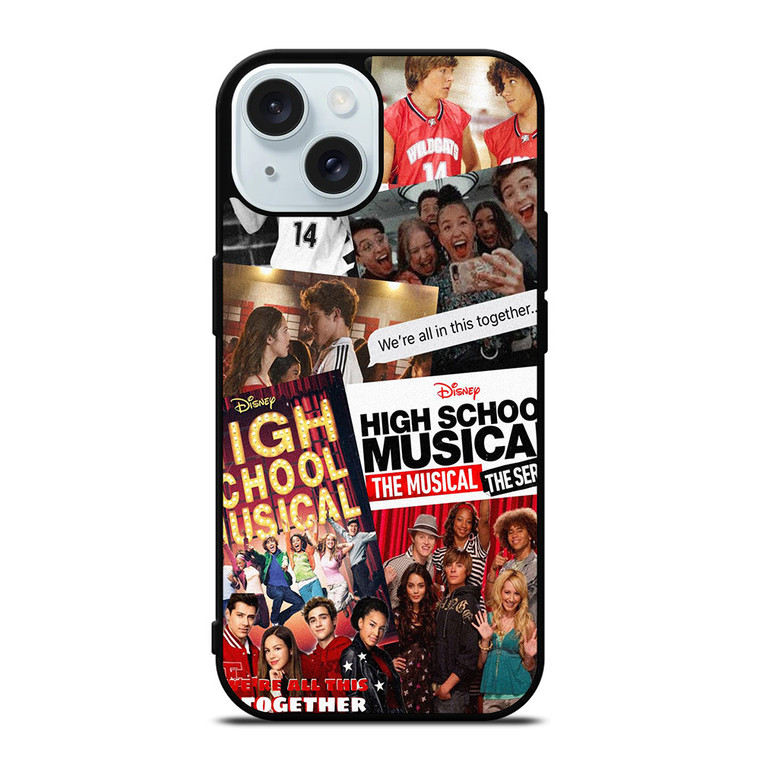 DISNEY HIGH SCHOOL MUSICAL iPhone 15 Case Cover
