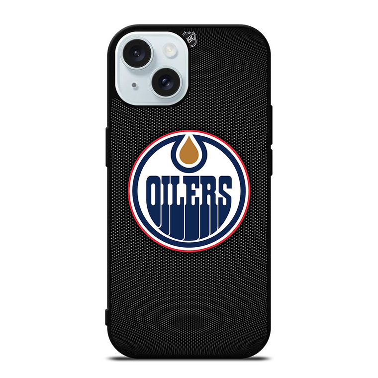 EDMONTON OILERS HOCKEY NHL LOGO iPhone 15 Case Cover