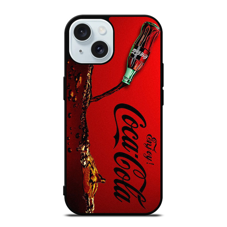 ENJOY COCA COLA DRINKS iPhone 15 Case Cover