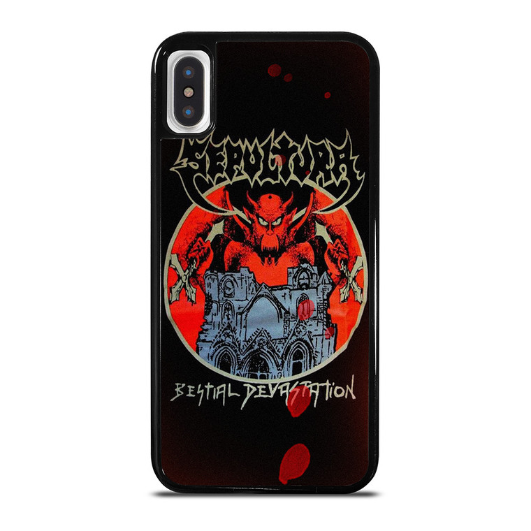 SEPULTURA BESTIAL DEVASTATION iPhone X / XS Case Cover
