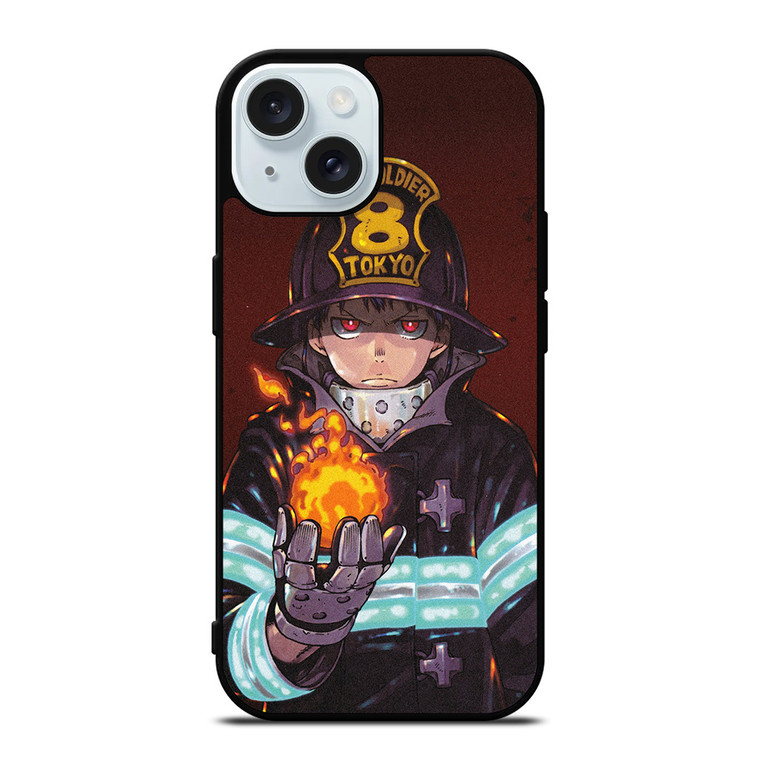 FIRE FORCE ANIME iPhone 15 Case Cover