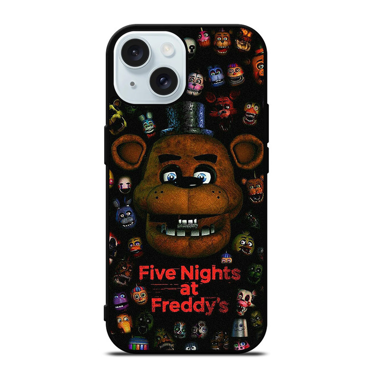 FIVE NIGHTS AT FREDDY'S ALL iPhone 15 Case Cover