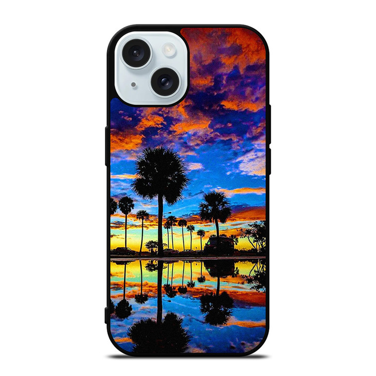 FLORIDA BEAUTIFUL SUNSET iPhone 15 Case Cover