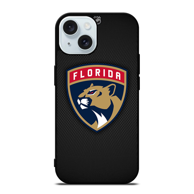 FLORIDA PANTHERS HOCKEY NHL LOGO iPhone 15 Case Cover