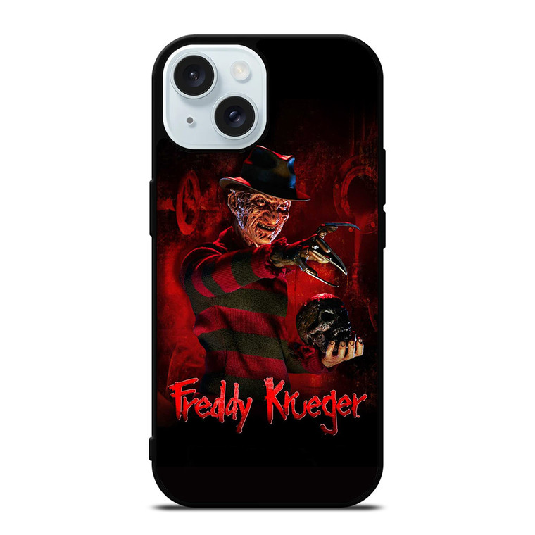FREDDY KRUEGER NIGHTMARE ON ELM STREET iPhone 15 Case Cover