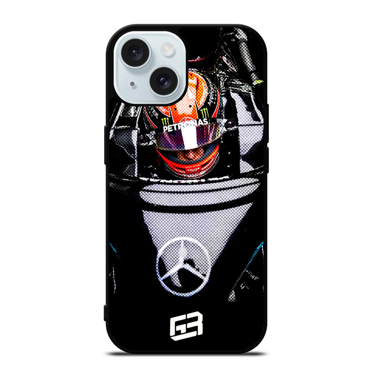 GEORGE RUSSEL MERCEDES FORMULA 1 iPhone 15 Case Cover