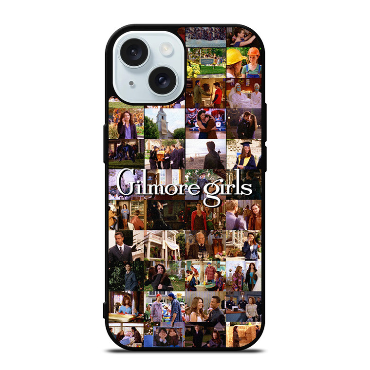 GILMORE GIRLS MOVIES COLLAGE iPhone 15 Case Cover