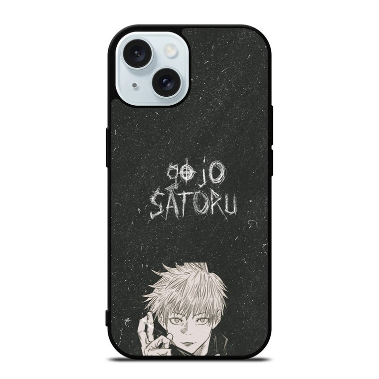 GOJO SATORU JUJUTSU KAISEN iPhone 15 Case Cover