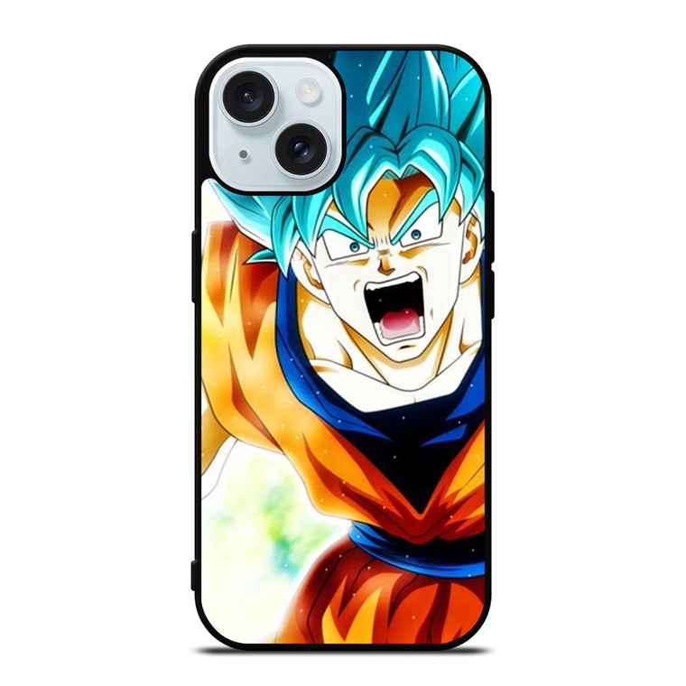 GOKU SUPER SAIYAN BLUE iPhone 15 Case Cover