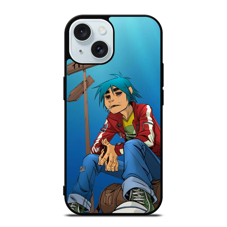 GORILLAZ ENGLISH BAND iPhone 15 Case Cover