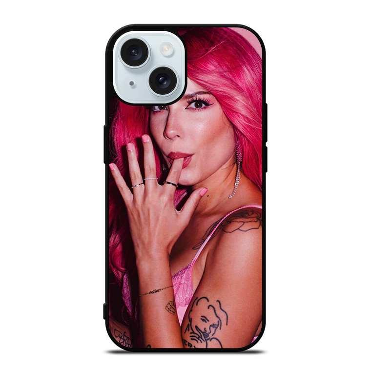 HALSEY PINK SEXY SINGER iPhone 15 Case Cover