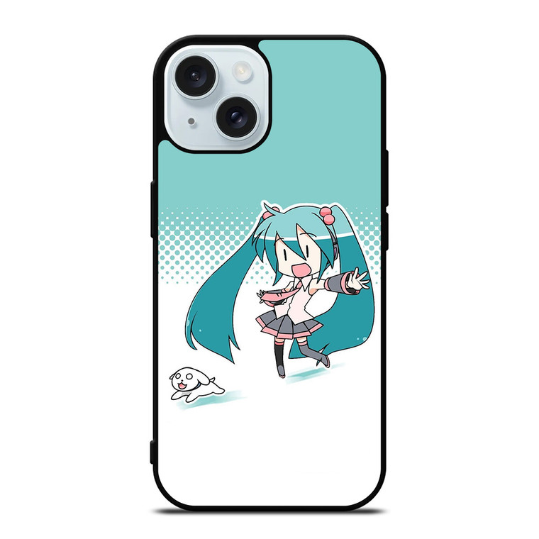 HATSUNE MIKU ANIME CUTE iPhone 15 Case Cover