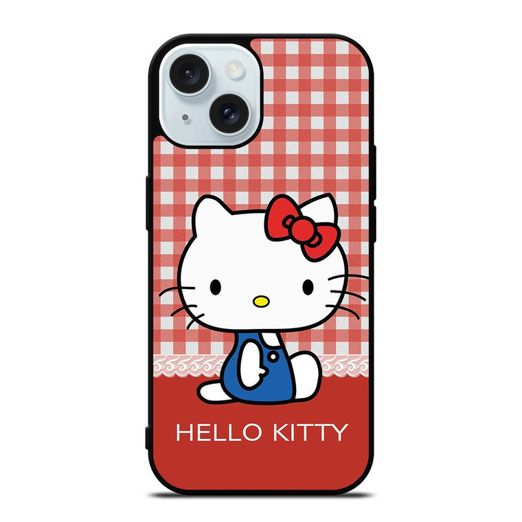 HELLO KITTY RETRO iPhone 15 Case Cover