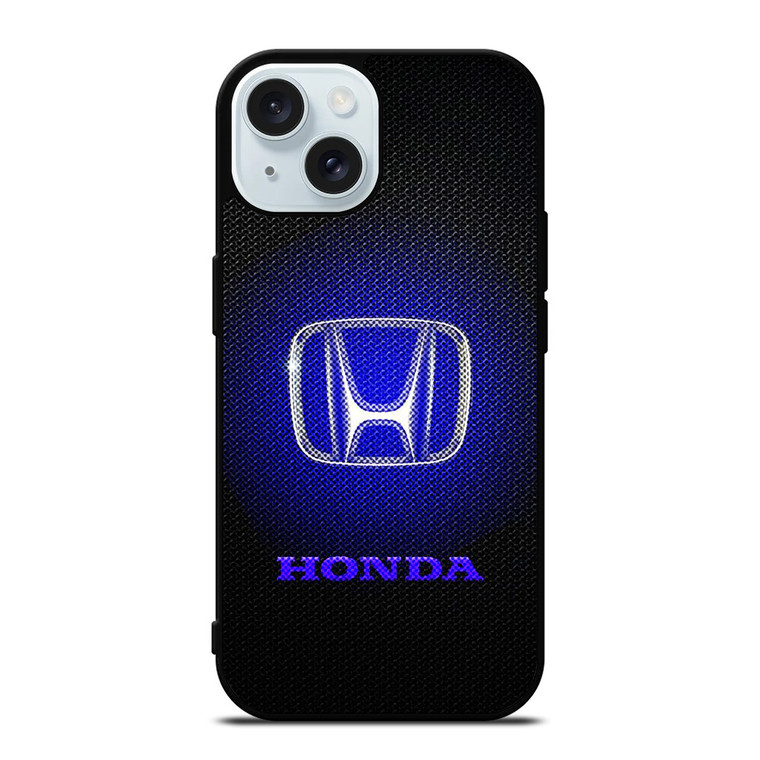 HONDA BLUE LOGO iPhone 15 Case Cover