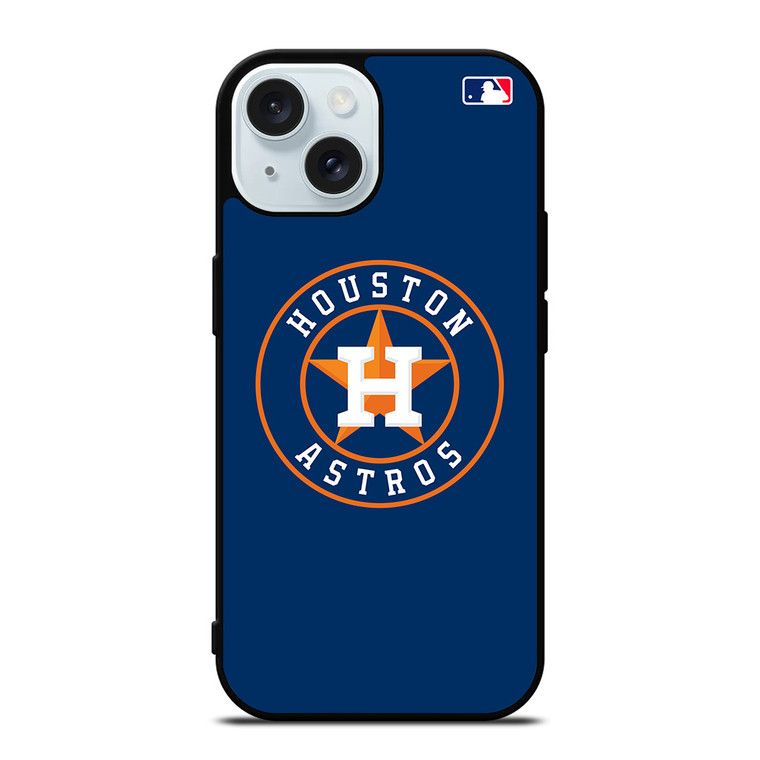HOUSTON ASTROS MLB LOGO iPhone 15 Case Cover