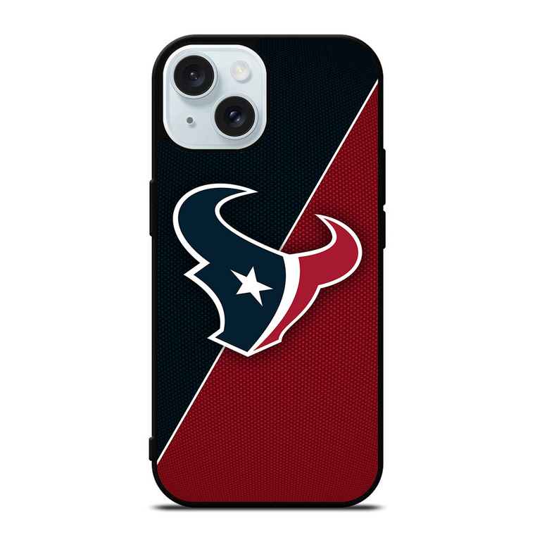 HOUSTON TEXANS NFL FOOTBALL LOGO iPhone 15 Case Cover