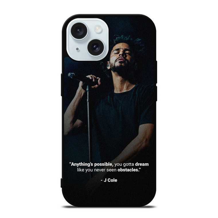 J COLE RAPPER QUOTES iPhone 15 Case Cover