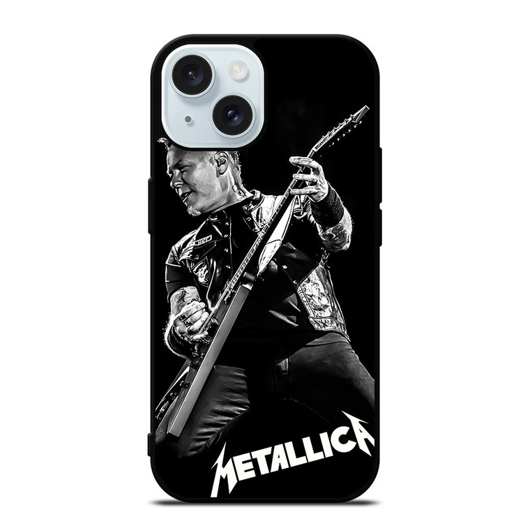 JAMES HETFIELD METALLICA BAND iPhone 15 Case Cover