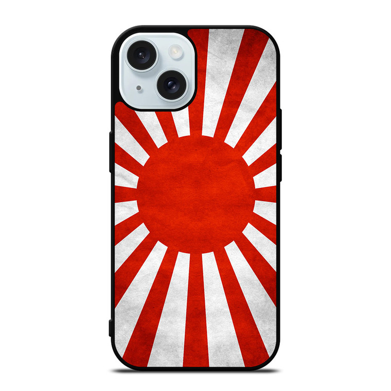 JAPAN RISING SUN FLAG iPhone 15 Case Cover