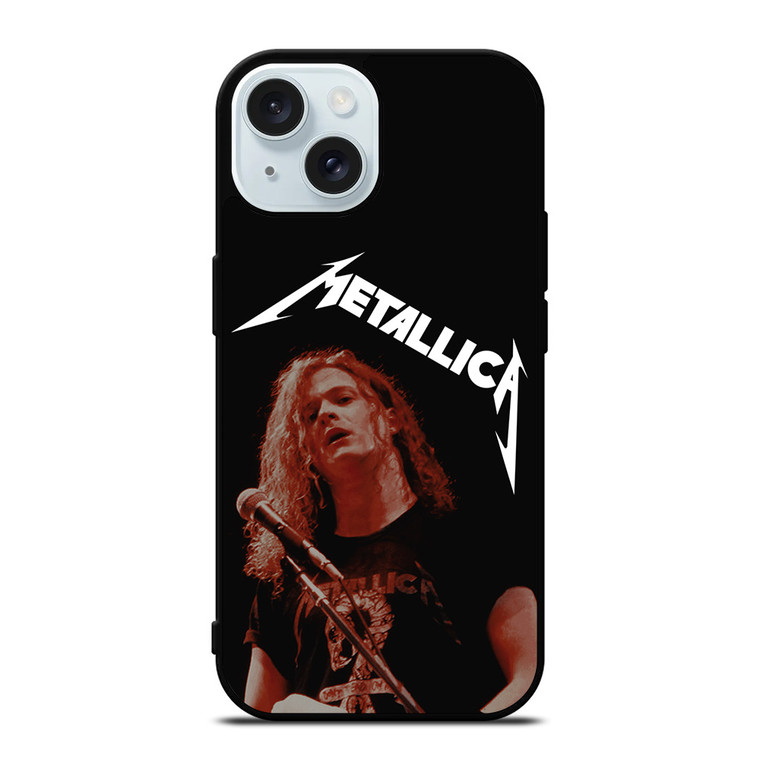 JASON NEWSTED METALLICA LOGO iPhone 15 Case Cover