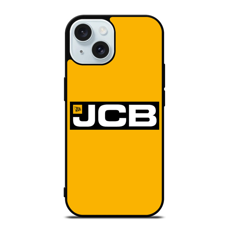 JCB EXCAVATOR LOGO 2 iPhone 15 Case Cover