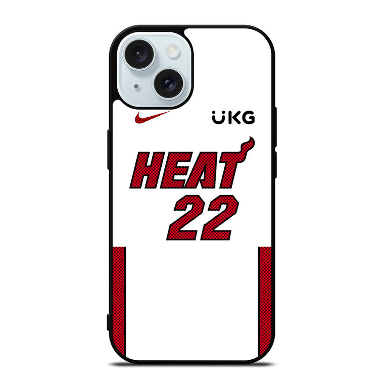 JIMMY BUTLER MIAMI HEAT NIKE NBA 2021-22 iPhone 15 Case Cover