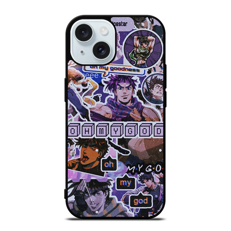 JOSEPH JOESTAR JOJO BIZARRE ADVENTURE 2 iPhone 15 Case Cover