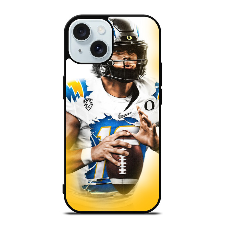 JUSTIN HERBERT LOS ANGELES CHARGERS iPhone 15 Case Cover