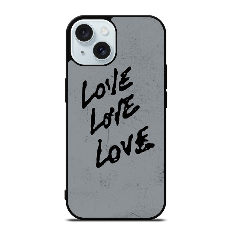 KANYE WEST X XXXTENTATION TRUE LOVE iPhone 15 Case Cover