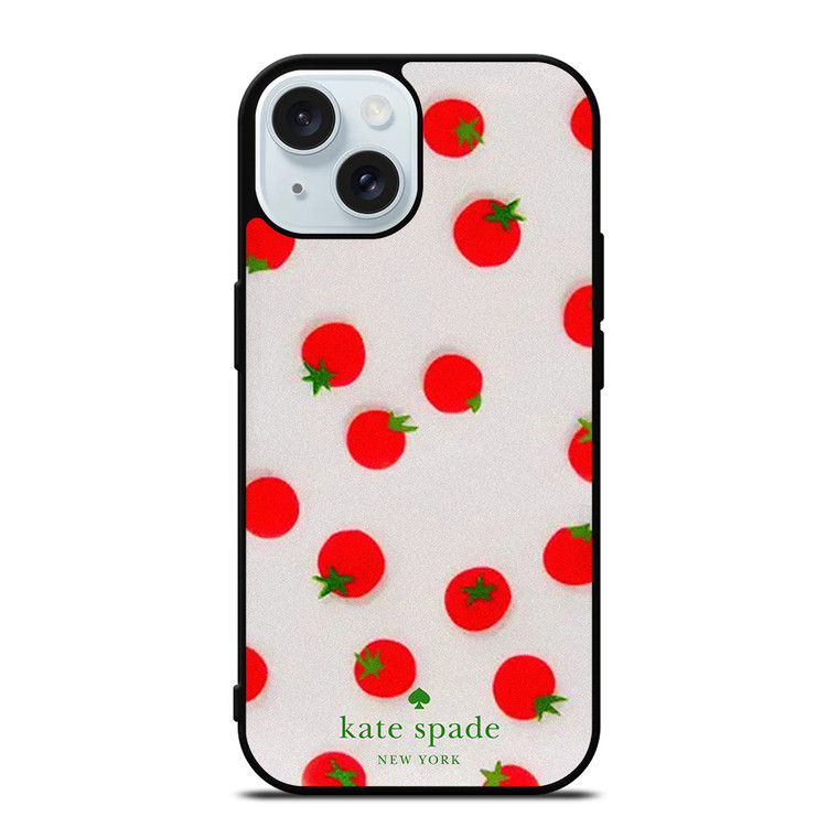 KATE SPADE NEW YORK TOMATOES iPhone 15 Case Cover