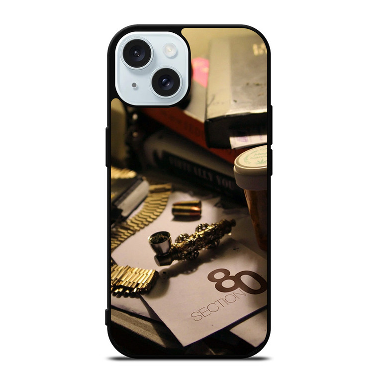 KENDRICK LAMAR SECTION 80 iPhone 15 Case Cover