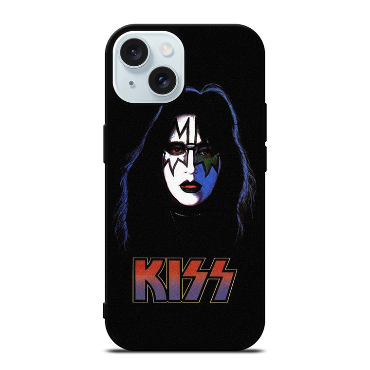 KISS BAND ACE FREHLEY iPhone 15 Case Cover KISS BAND ACE FREHLEY iPhone 15 Case Cover