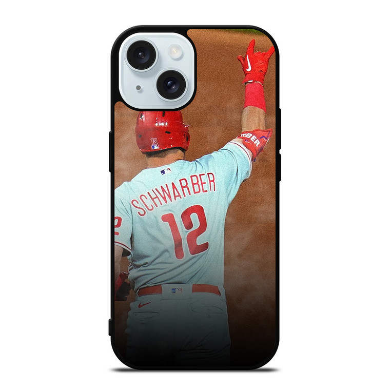 KYLE SCHWARBER PHILADELPHIA PHILLIES iPhone 15 Case Cover