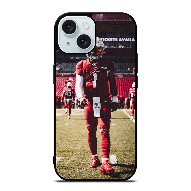 KYLER MURRAY ARIZONA CARDINALS iPhone 15 Case Cover KYLER MURRAY ARIZONA CARDINALS iPhone 15 Case Cover