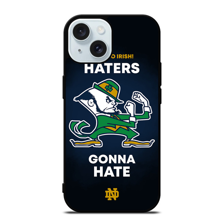 LETS GO IRISH NOTRE DAME FIGHTING iPhone 15 Case Cover