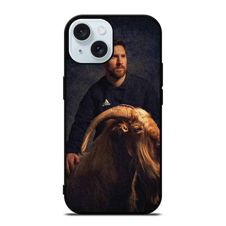 LIONEL MESSI GOAT iPhone 15 Case Cover