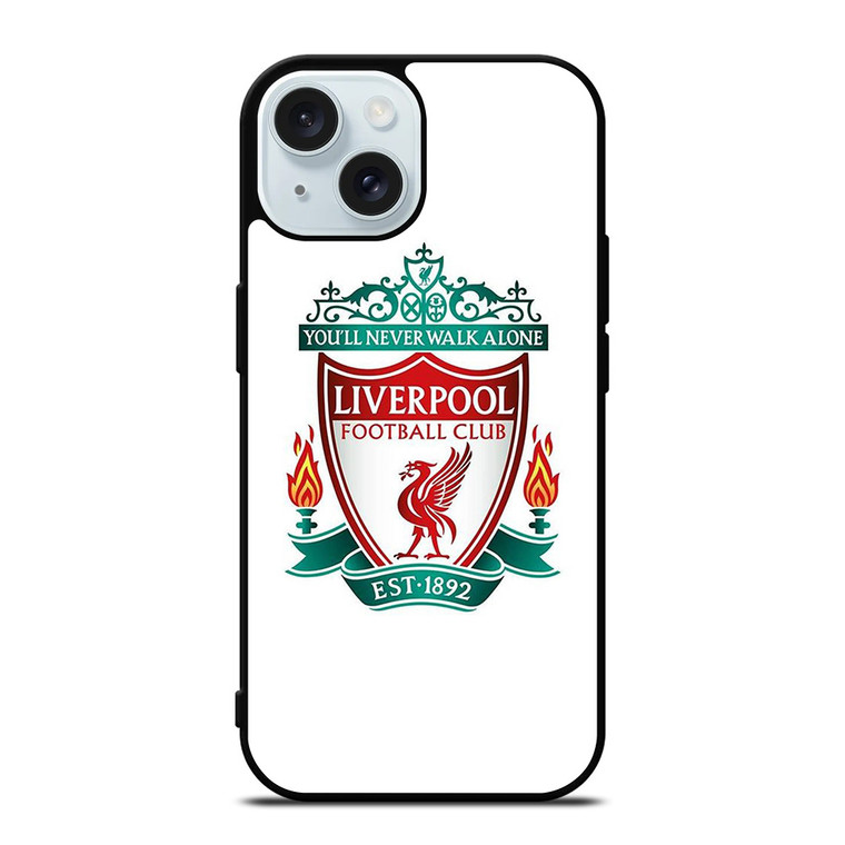 LIVERPOOL FC LOGO iPhone 15 Case Cover